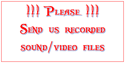 Send Us recorded sound/video files for HB0/RC3C activation