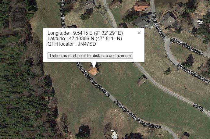 HB0/RC3C house location in Liechtenstein :: Google Maps